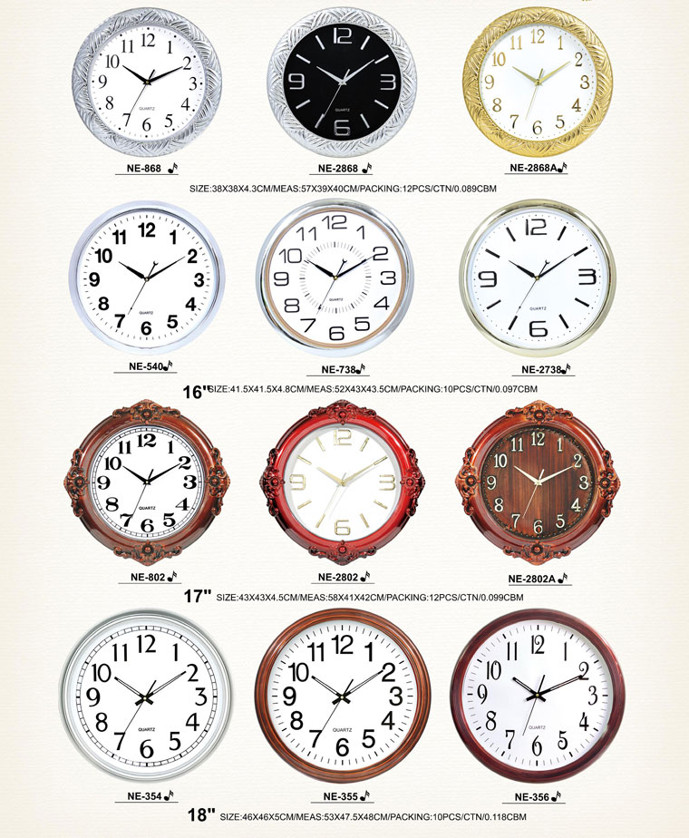 Page039 Fashionable and Simpie Clocks