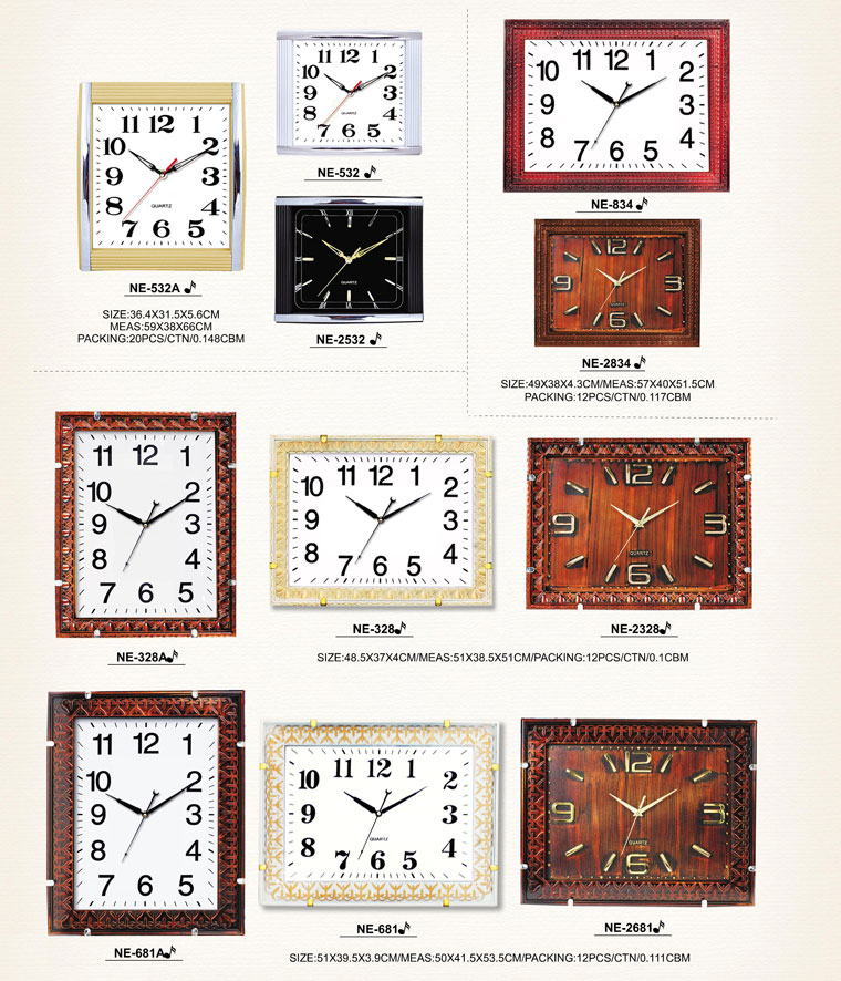 Page040 Fashionable and Simpie Clocks