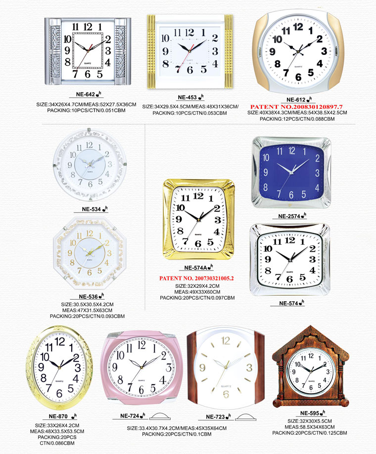 Page047 Fashionable and Simpie Clocks