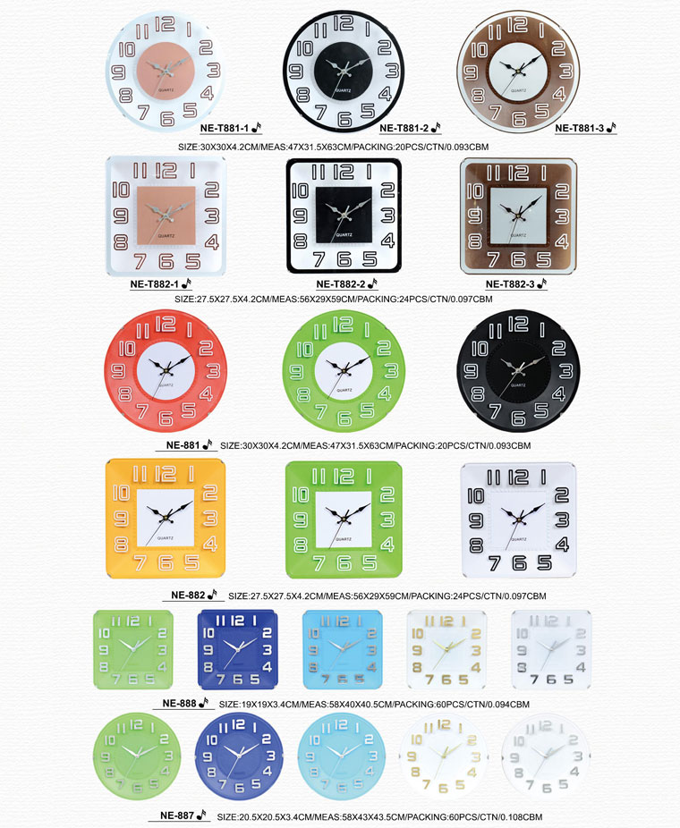 Page027 Fashionable and Simpie Clocks