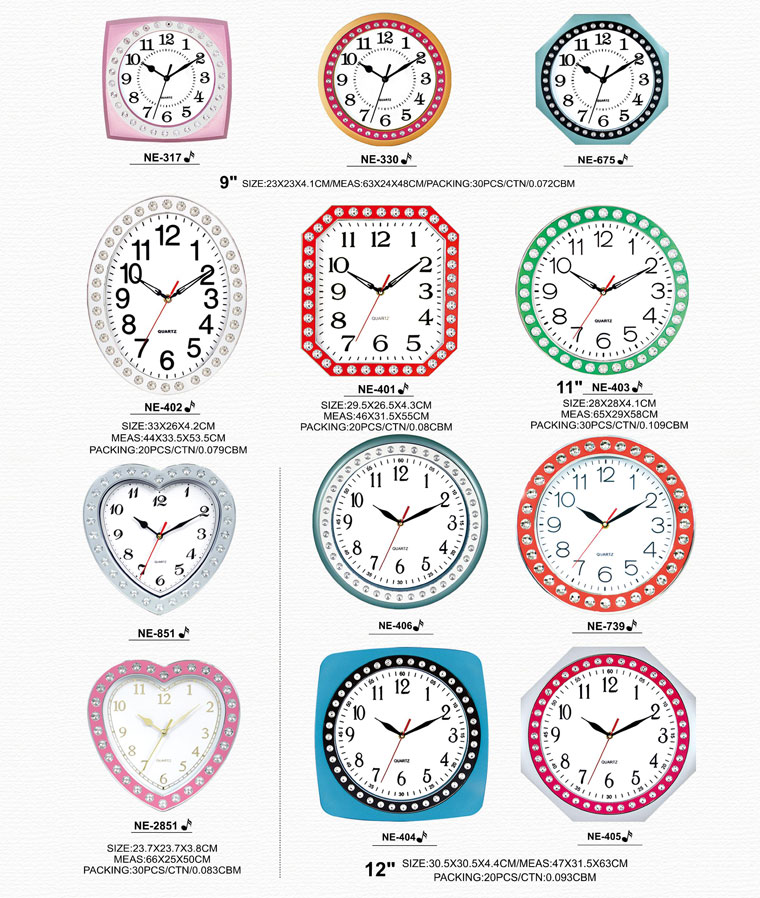 Page013 Fashionable and Simpie Clocks