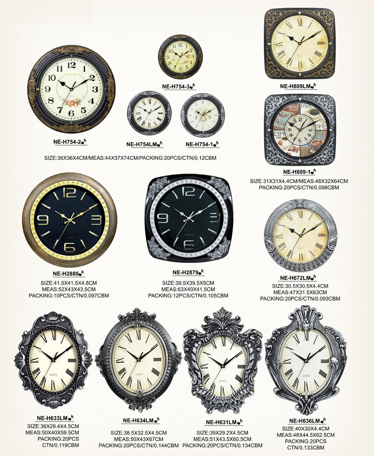 Page014 Fashionable and Simpie Clocks