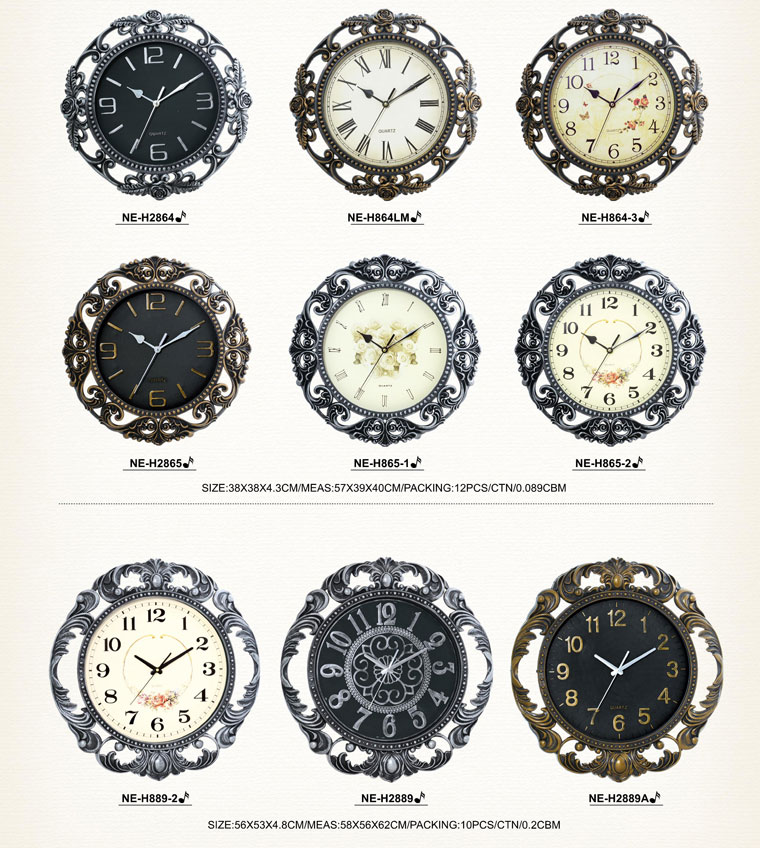 Page017 Fashionable and Simpie Clocks