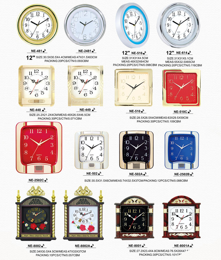 Page080 Fashionable and Simpie Clocks