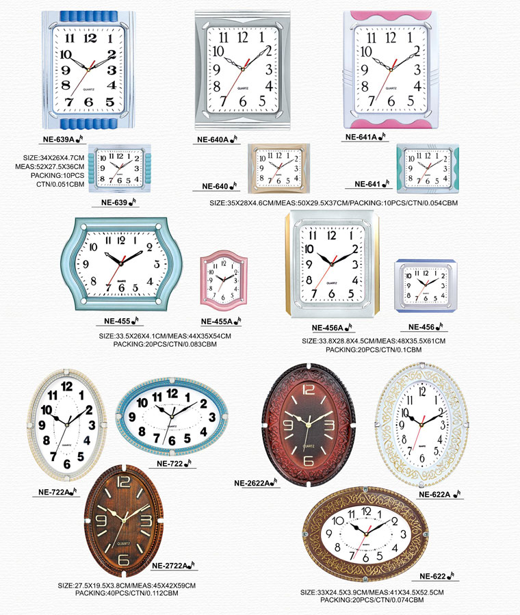 Page054 Fashionable and Simpie Clocks