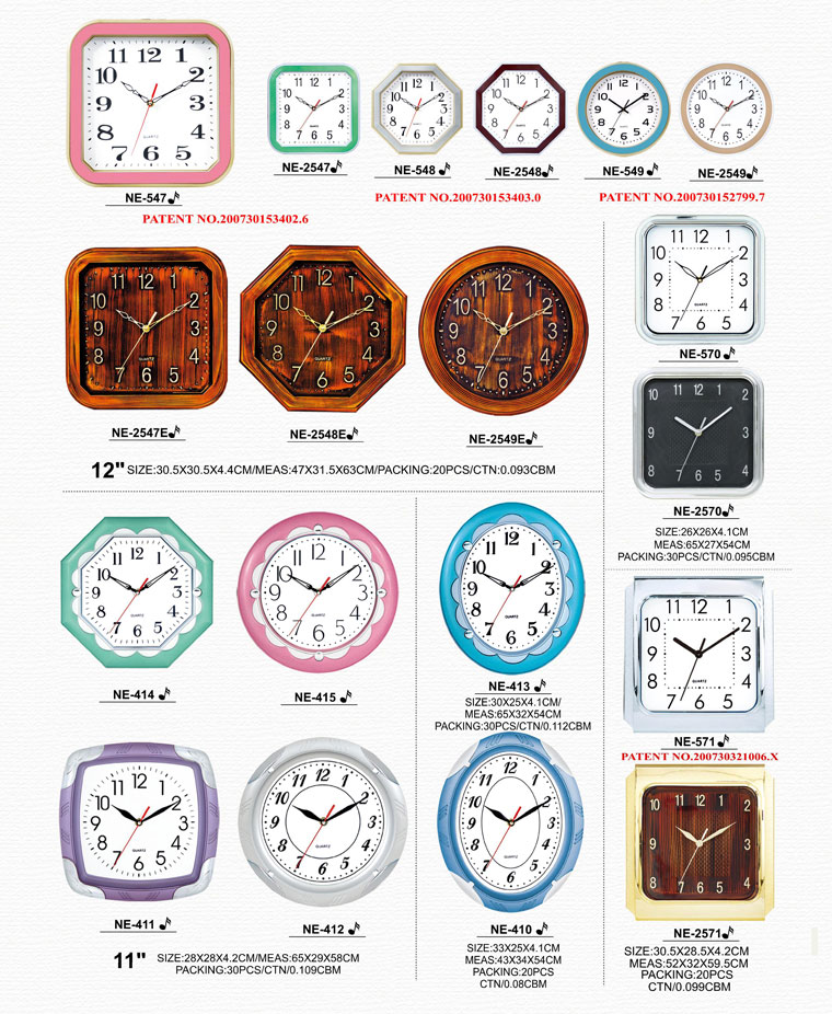 Page055 Fashionable and Simpie Clocks
