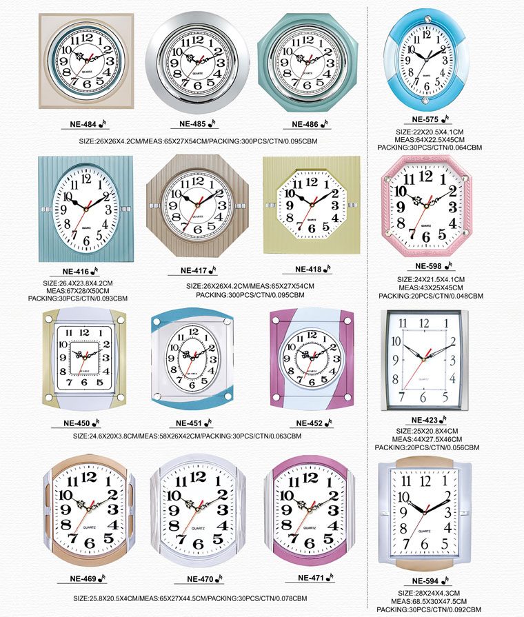 Page058 Fashionable and Simpie Clocks
