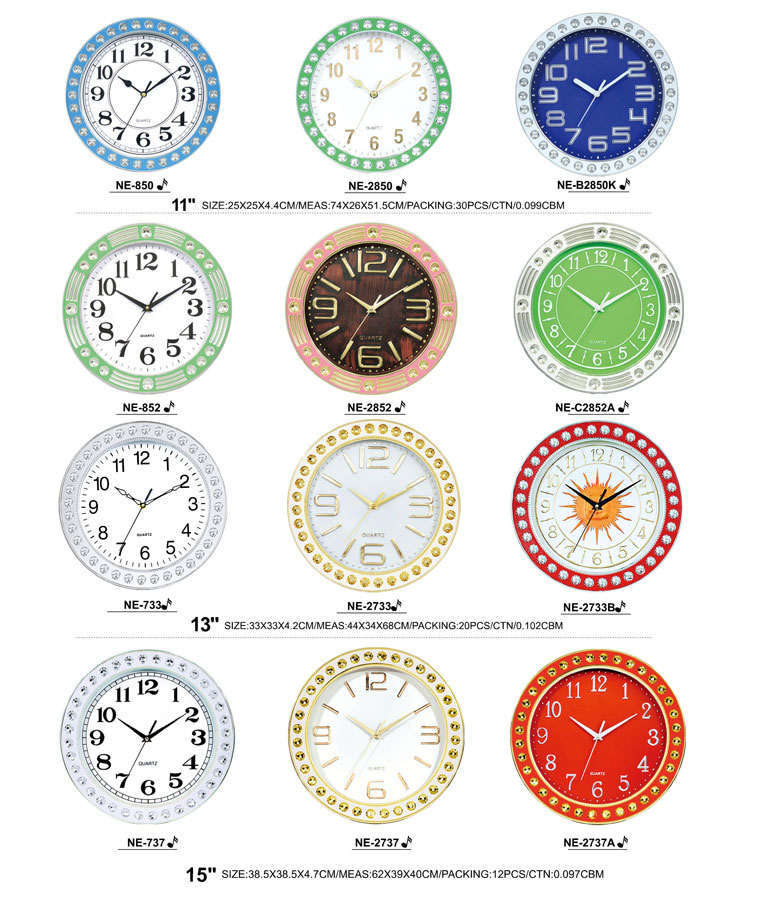 Page012 Fashionable and Simpie Clocks